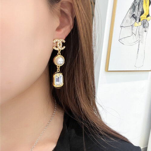 High Quality Luxury Chanel Handmade Workshop Earrings – Style 50087 alternate view