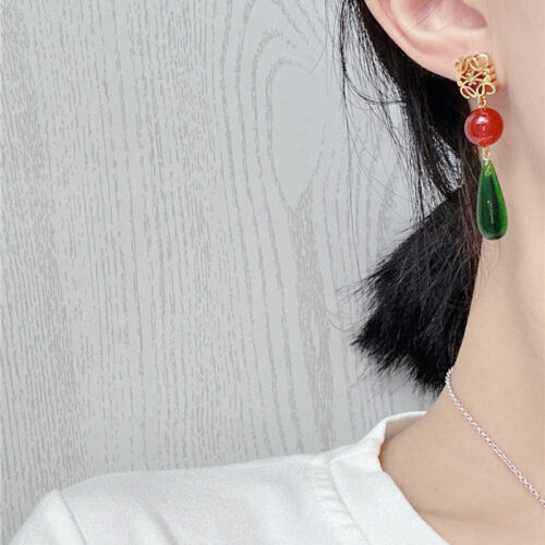 High Quality Luxury Loewe Advanced Customization 23Ss Early Spring New Earrings alternate view