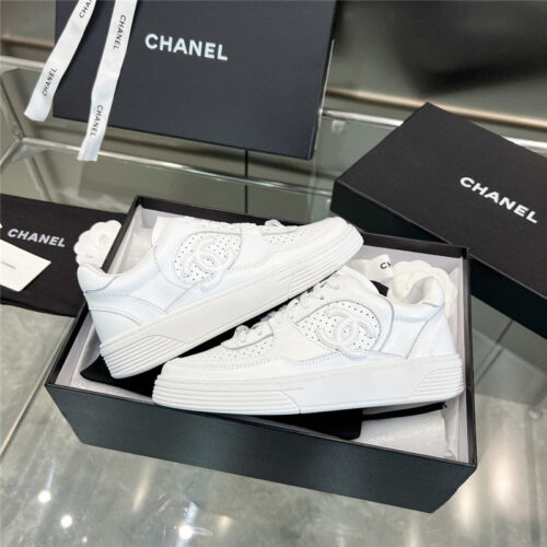 High Quality Luxury Chanel New Full Leather Panda Color Casual Sneakers – Style 86630 product detail