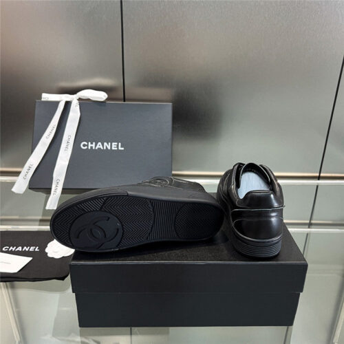 High Quality Luxury Chanel New Full Leather Panda Color Casual Sneakers – Style 16006 product detail