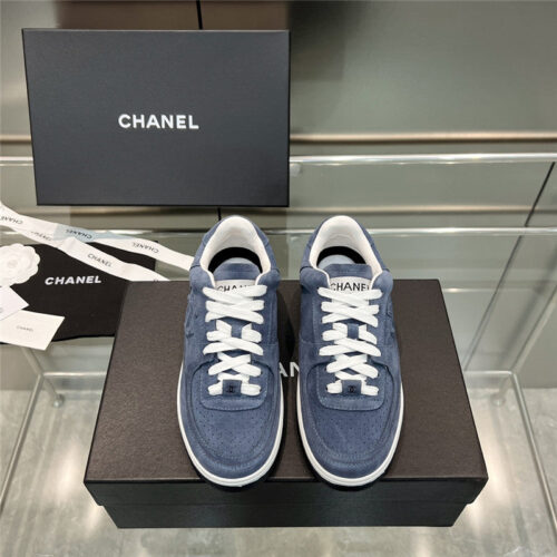 High Quality Luxury Chanel New Full Leather Panda Color Casual Sneakers – Style 76454 product detail