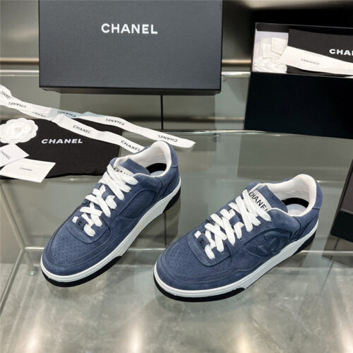 High Quality Luxury Chanel New Full Leather Panda Color Casual Sneakers – Style 76454 alternate view