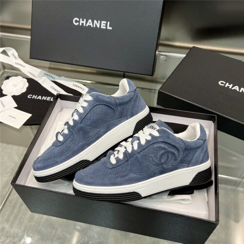 High Quality Luxury Chanel New Full Leather Panda Color Casual Sneakers – Style 76454 product detail