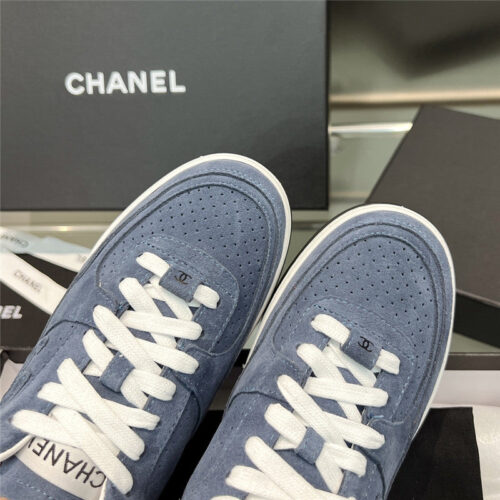 High Quality Luxury Chanel New Full Leather Panda Color Casual Sneakers – Style 76454 product detail