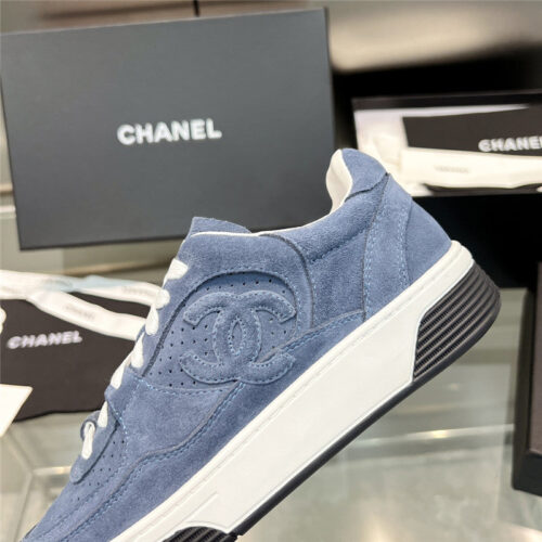 High Quality Luxury Chanel New Full Leather Panda Color Casual Sneakers – Style 76454 product detail
