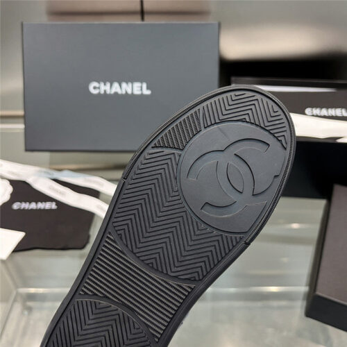 High Quality Luxury Chanel New Full Leather Panda Color Casual Sneakers – Style 76454 product detail