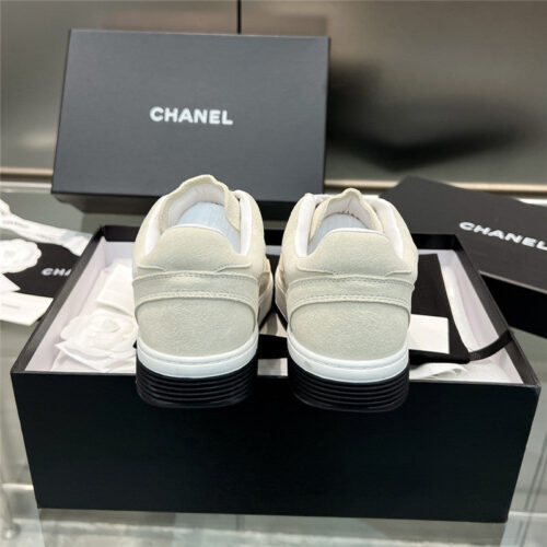 High Quality Luxury Chanel New Full Leather Panda Color Casual Sneakers – Style 73062 product detail