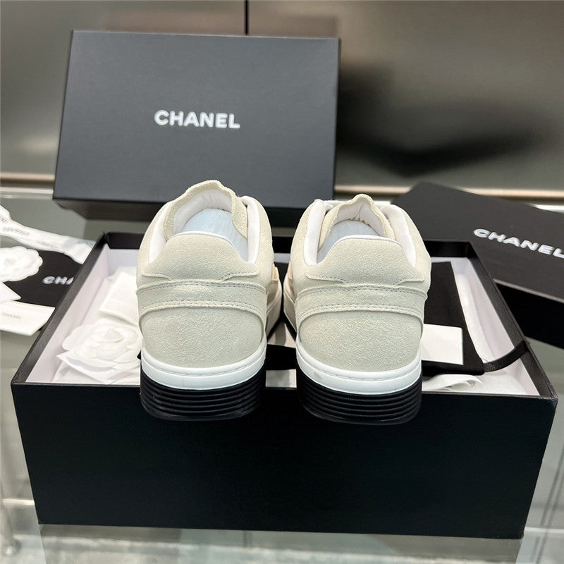 High Quality Luxury Chanel New Full Leather Panda Color Casual Sneakers – Style 73062 product detail
