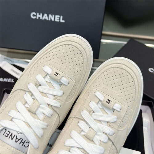 High Quality Luxury Chanel New Full Leather Panda Color Casual Sneakers – Style 73062 product detail