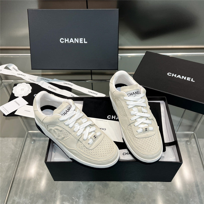 High Quality Luxury Chanel New Full Leather Panda Color Casual Sneakers – Style 73062 product detail