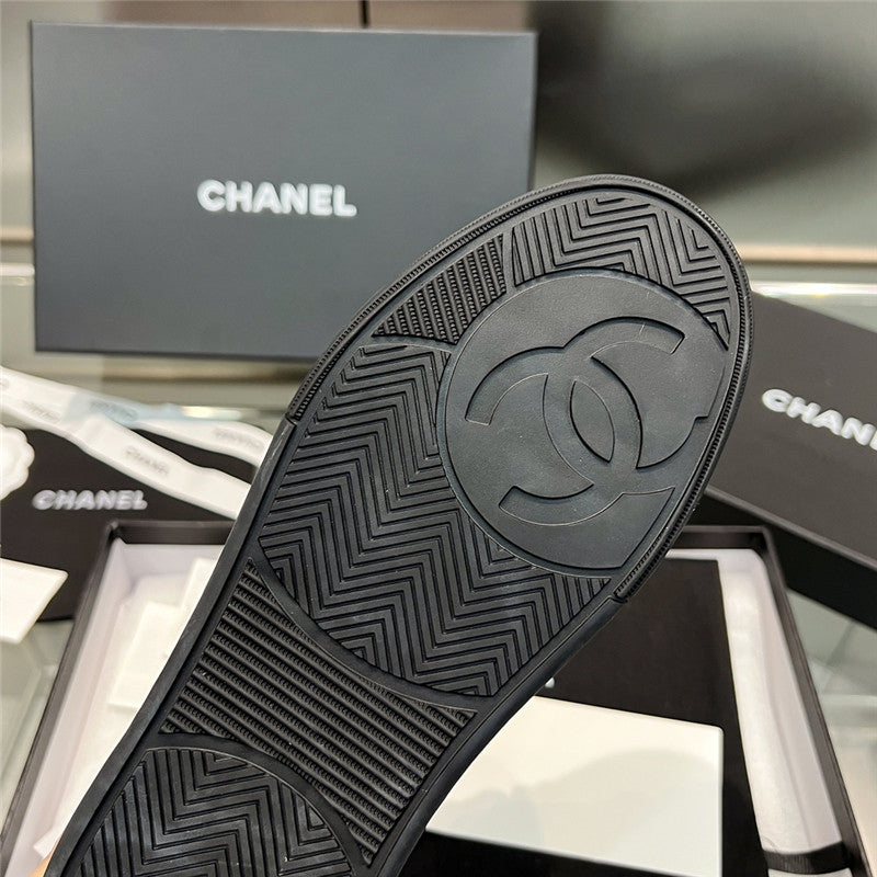 High Quality Luxury Chanel New Full Leather Panda Color Casual Sneakers – Style 73062 product detail