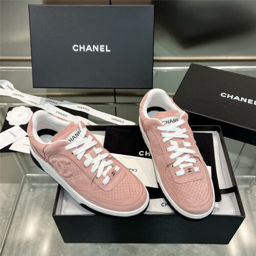 High Quality Luxury Chanel New Full Leather Panda Color Casual Sneakers – Style 99046 product detail