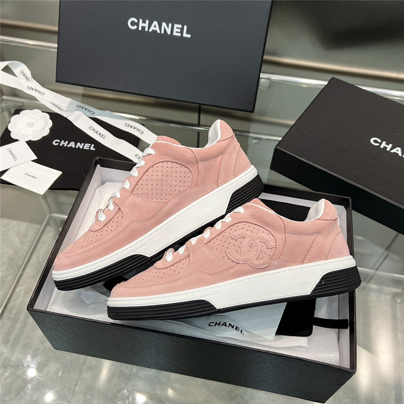 High Quality Luxury Chanel New Full Leather Panda Color Casual Sneakers – Style 99046 product detail