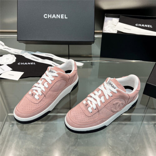High Quality Luxury Chanel New Full Leather Panda Color Casual Sneakers – Style 99046 alternate view