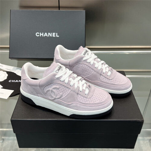 High Quality Luxury Chanel New Full Leather Panda Color Casual Sneakers – Style 61190