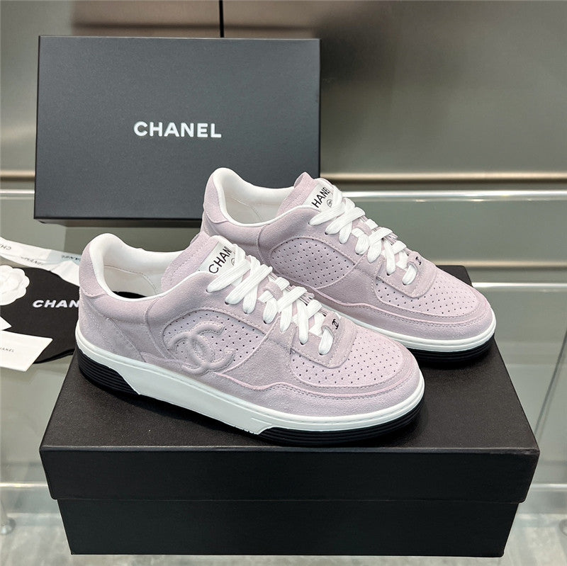 High Quality Luxury Chanel New Full Leather Panda Color Casual Sneakers – Style 61190