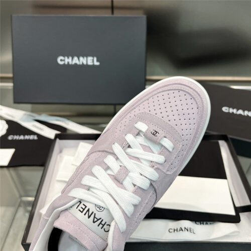 High Quality Luxury Chanel New Full Leather Panda Color Casual Sneakers – Style 61190 product detail