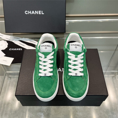 High Quality Luxury Chanel New Full Leather Panda Color Casual Sneakers – Style 90566 product detail