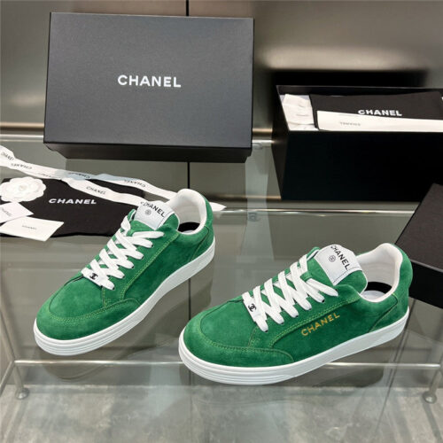 High Quality Luxury Chanel New Full Leather Panda Color Casual Sneakers – Style 90566 alternate view