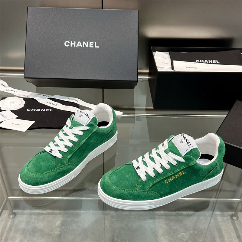 High Quality Luxury Chanel New Full Leather Panda Color Casual Sneakers – Style 90566 product detail