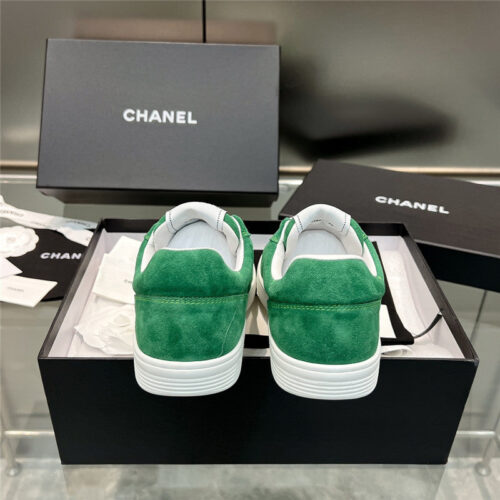 High Quality Luxury Chanel New Full Leather Panda Color Casual Sneakers – Style 90566 product detail