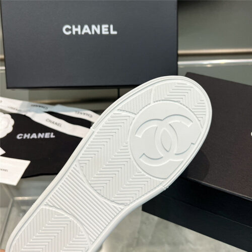 High Quality Luxury Chanel New Full Leather Panda Color Casual Sneakers – Style 90566 product detail