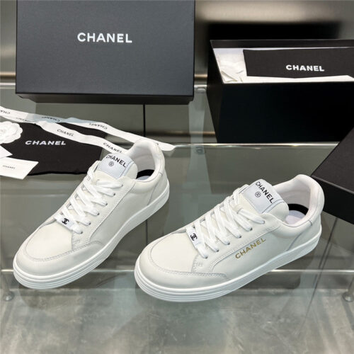 High Quality Luxury Chanel New Full Leather Panda Color Casual Sneakers – Style 82086 alternate view