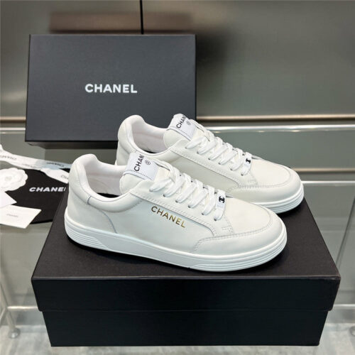 High Quality Luxury Chanel New Full Leather Panda Color Casual Sneakers – Style 82086 product detail