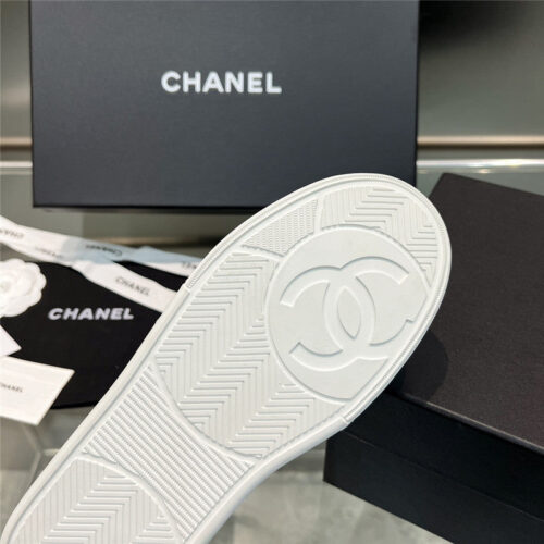 High Quality Luxury Chanel New Full Leather Panda Color Casual Sneakers – Style 82086 product detail