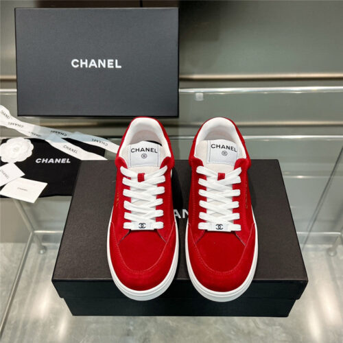 High Quality Luxury Chanel New Full Leather Panda Color Casual Sneakers – Style 44230 product detail
