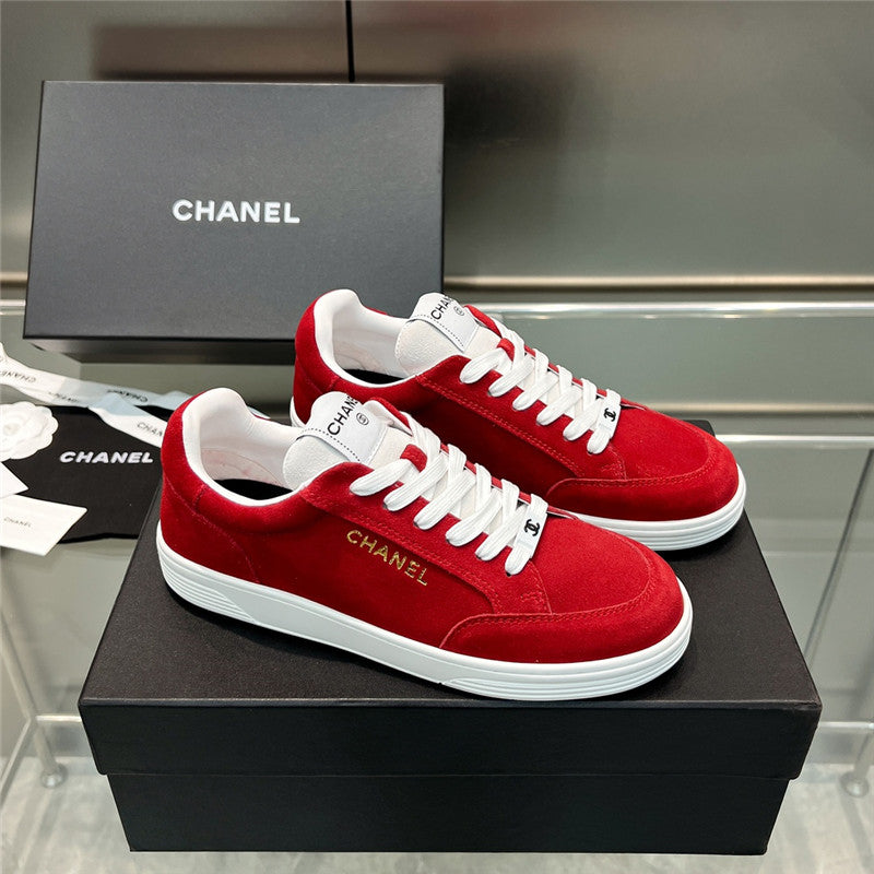High Quality Luxury Chanel New Full Leather Panda Color Casual Sneakers – Style 44230