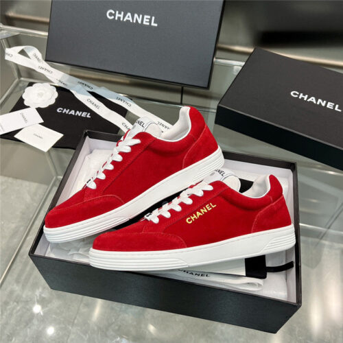 High Quality Luxury Chanel New Full Leather Panda Color Casual Sneakers – Style 44230 product detail