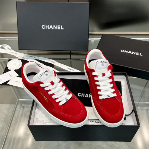 High Quality Luxury Chanel New Full Leather Panda Color Casual Sneakers – Style 44230 alternate view