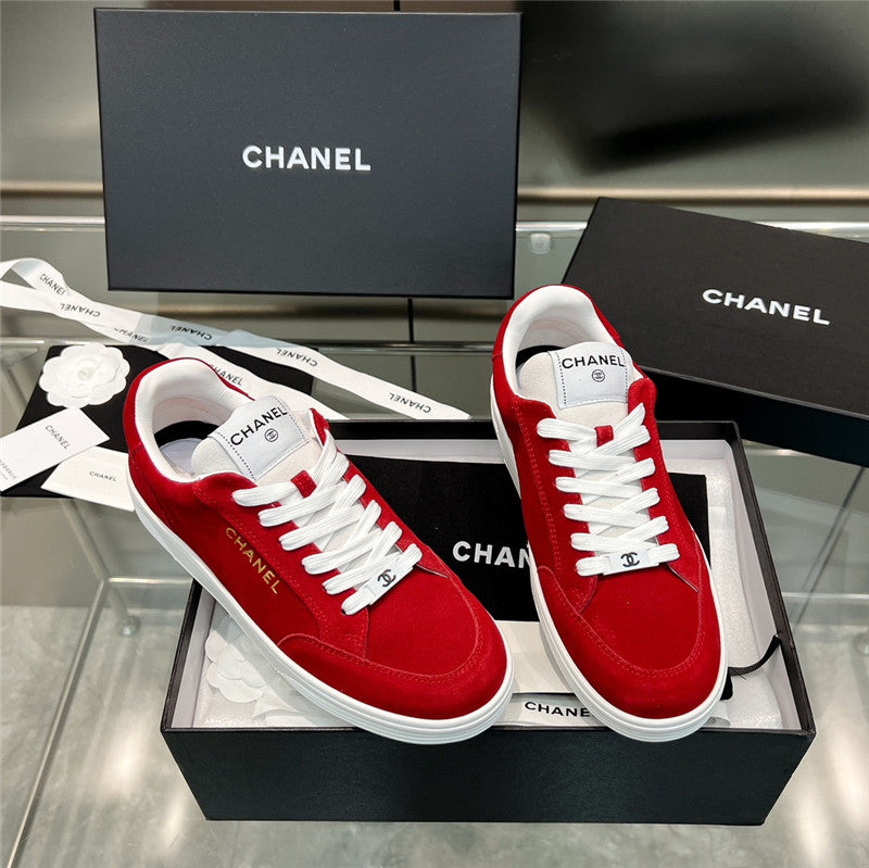 High Quality Luxury Chanel New Full Leather Panda Color Casual Sneakers – Style 44230 product detail