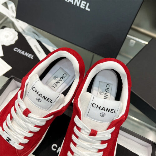 High Quality Luxury Chanel New Full Leather Panda Color Casual Sneakers – Style 44230 product detail