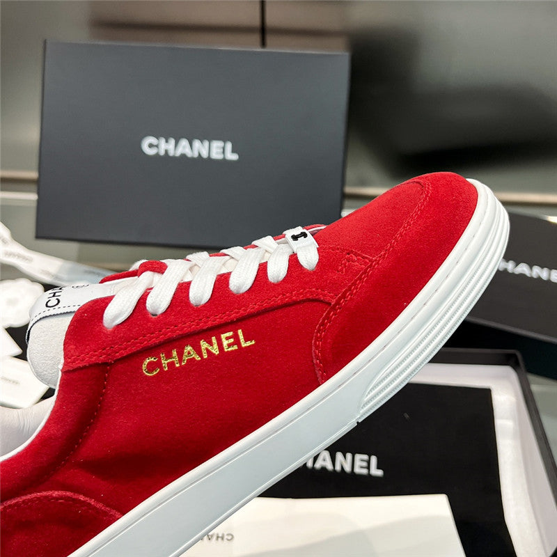 High Quality Luxury Chanel New Full Leather Panda Color Casual Sneakers – Style 44230 product detail