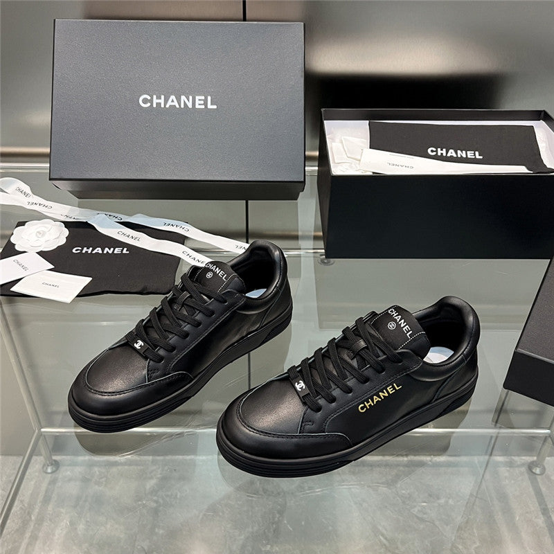 High Quality Luxury Chanel New Full Leather Panda Color Casual Sneakers – Style 08070 product detail