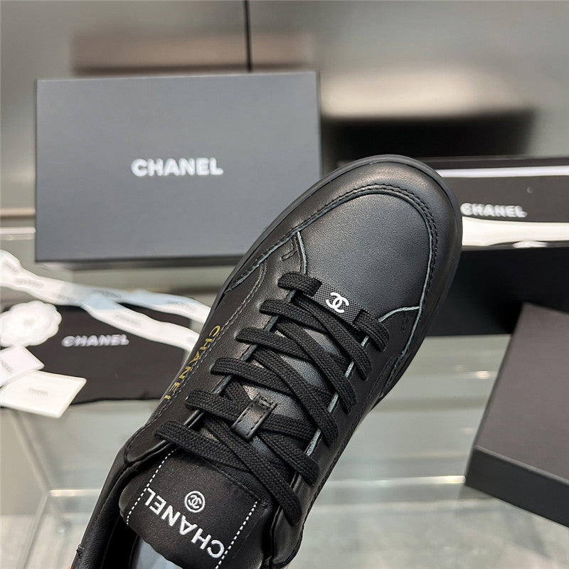 High Quality Luxury Chanel New Full Leather Panda Color Casual Sneakers – Style 08070 product detail