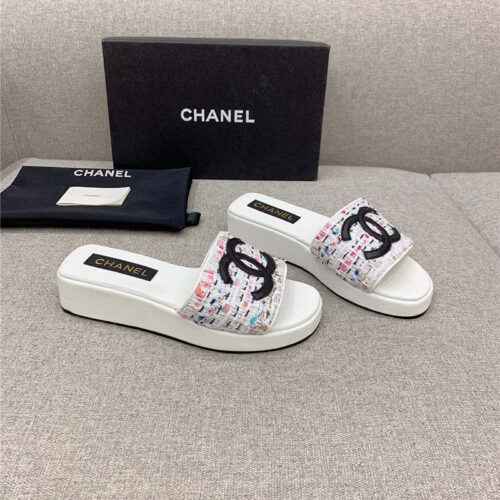 High Quality Luxury Chanel Summer New Platform Slippers – Style 95270