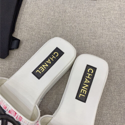 High Quality Luxury Chanel Summer New Platform Slippers – Style 95270 product detail