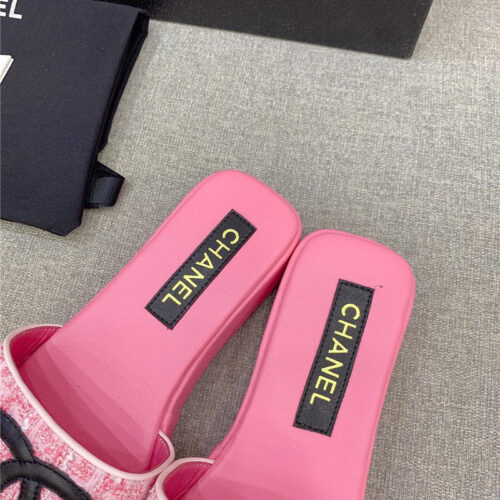 High Quality Luxury Chanel Summer New Platform Slippers – Style 90182 product detail