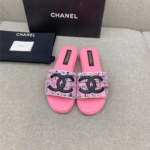 High Quality Luxury Chanel Summer New Platform Slippers – Style 19558 product detail