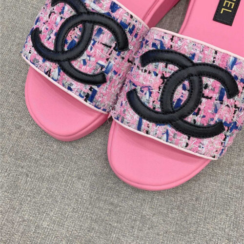 High Quality Luxury Chanel Summer New Platform Slippers – Style 19558 product detail