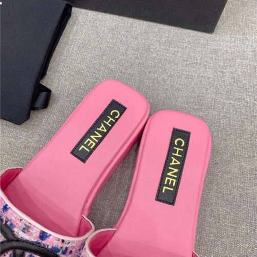 High Quality Luxury Chanel Summer New Platform Slippers – Style 19558 product detail
