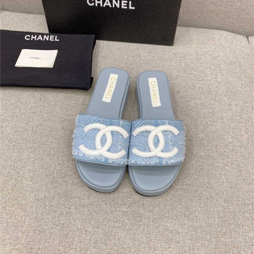 High Quality Luxury Chanel Summer New Platform Slippers product detail
