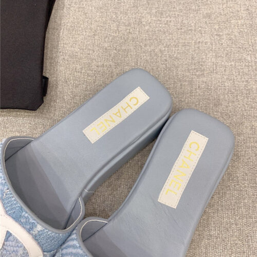 High Quality Luxury Chanel Summer New Platform Slippers product detail
