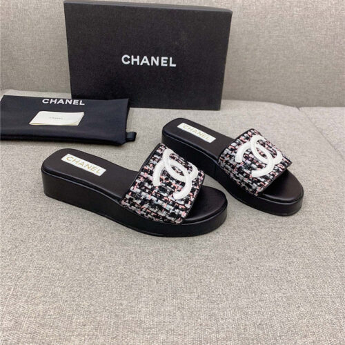 High Quality Luxury Chanel Summer New Platform Slippers – Style 73222