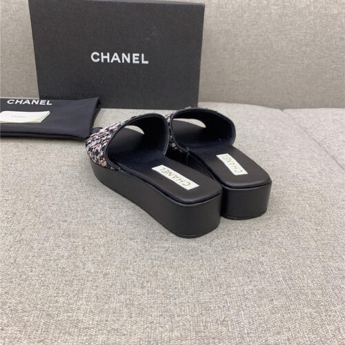 High Quality Luxury Chanel Summer New Platform Slippers – Style 73222 product detail