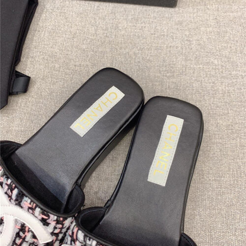 High Quality Luxury Chanel Summer New Platform Slippers – Style 73222 product detail