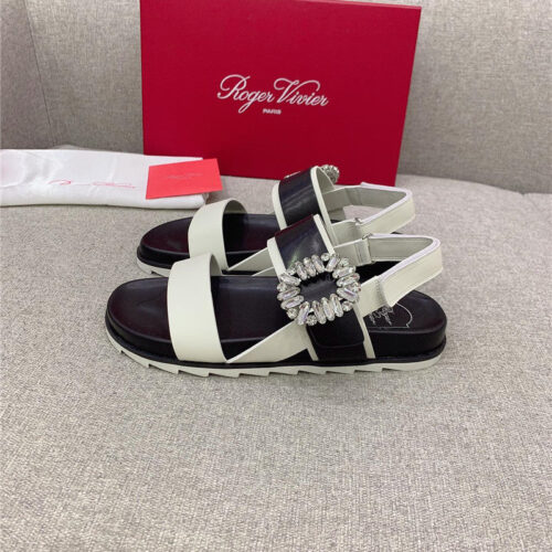 High Quality Luxury Roger Vivier Velcro Mule Slides product detail